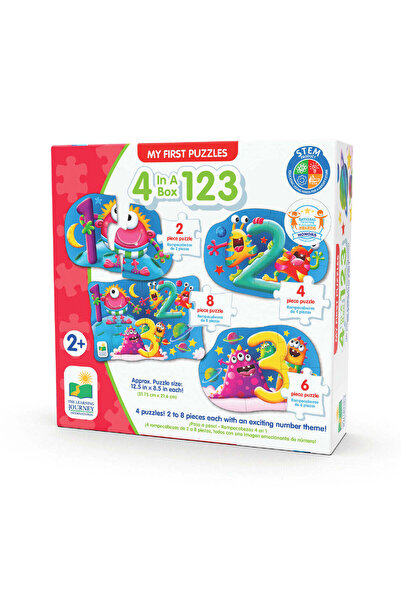 LEARNİNG JOURNEY My First 4 Puzzles 123 (Learning Journey)