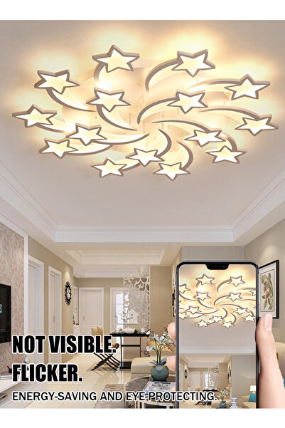 Generic 3/5/8/12/15 Star lamps - ceiling lights for living room - LED - modern bedroom ceiling lighting
