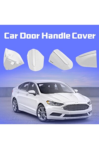 Generic Front Left Exterior Door Handle Lock Bezel Cover Cap for Ford Fusion (2013-2020) & Edge (2015-2020)