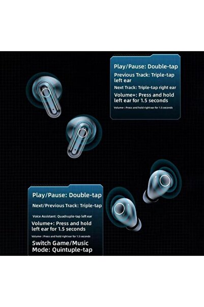 Generic Ultra Mini 2-Pack Bluetooth Earbuds, Mini Sleep in-Ear Earbuds for All Type Ears, Invisible Sho