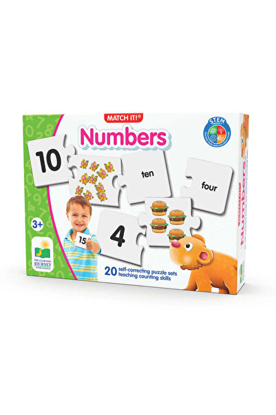 The Learning Journey Match the Numbers Puzzle - Eng