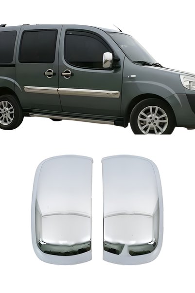 ACK Dizayn FİAT DOBLO 2000-2010 ARASI ARACA ÖZEL KROM AYNA KAPAĞI ABS A+