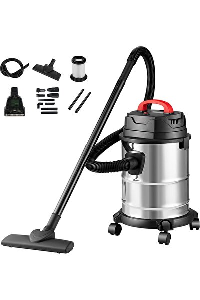 Generic 20L Wet/Dry Stainless Steel Canister Vacuum with Blower