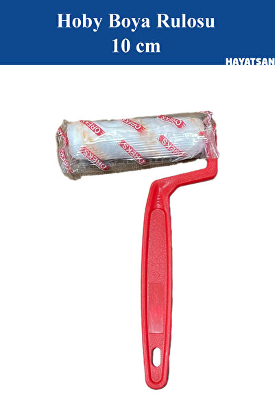 HAYATSAN 10 Cm İz Bırakmayan Hoby Boya Rulosu - Duvar, Kapı ve Detay Boyama