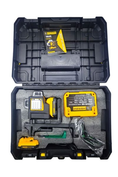 Meşem M-6305 Ccl-12 12 Köşeli Lazer 12V 2Ah