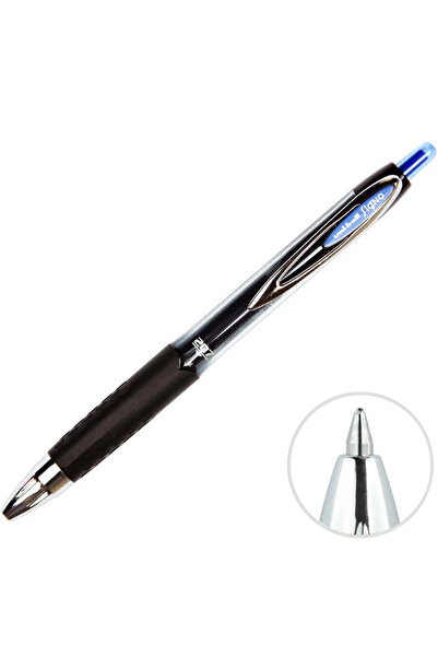 UNİ-BALL Roller Kalem Signo 207 Gel Ball Point Pen with Press-Type 0.7 mm Navy Blue 1 Piece Umn-207