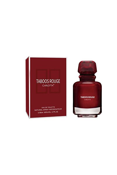 CARLOTA Tabous Rouge 80 ml - Eau de Parfum
