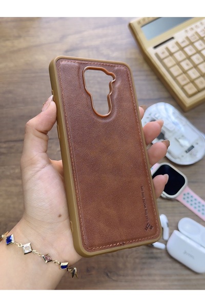 MTL Redmi Note 9 Uyumlu Premium Deri Dokulu Darbelere Karşı Dayanıklı Nazal S...
