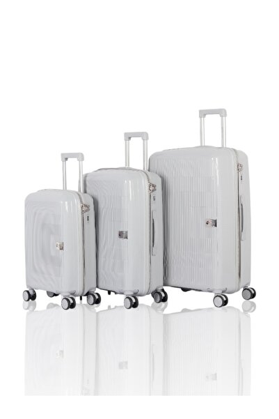 AVIATOR Unbreakable travel bag set – made of polypropylene – shock-resistant – consists of 3 bags in various sizes