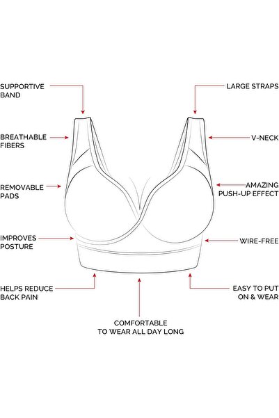 Sankom Patent Classic Bra - Women's Posture-Improving Bra