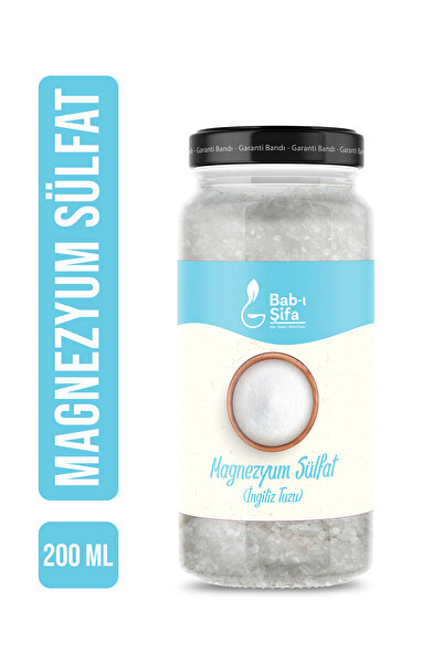 Bab-ı Şifa İNGİLİZ TUZU (EPSOM TUZU) MAGNEZYUM SULFAT 200 ML