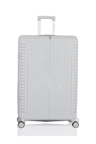 AVIATOR 3-piece shatterproof polypropylene travel bag set with double wheels - 1-year warranty covering breakage