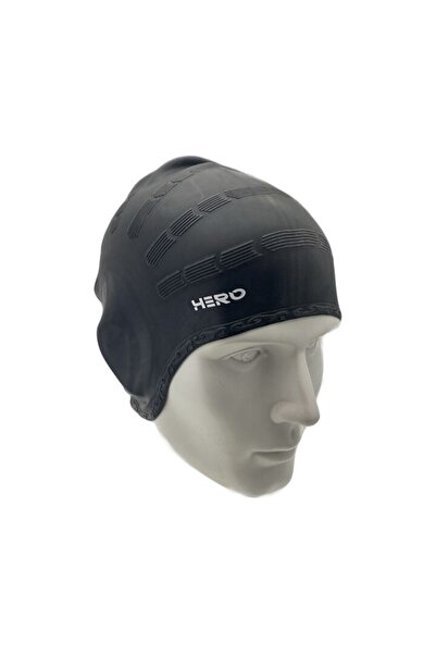 Hero Silicone Swimming Ear Cap, Black