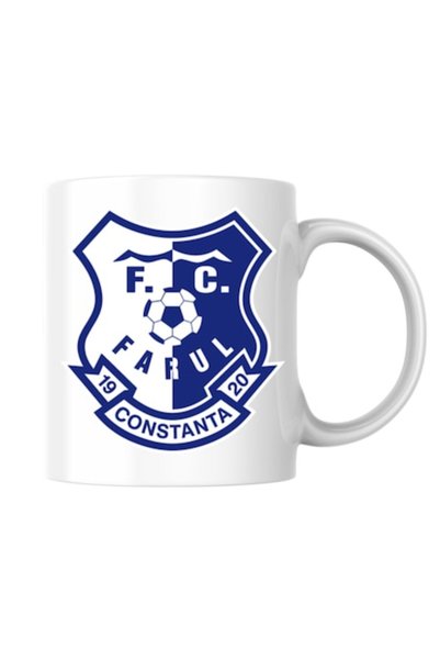 T&M Personalizare Cană personalizată - Farul Constanta, sport, club de fotbal...