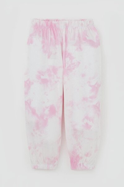 Breeze Baby Girl Pajama Set Tie Dye Patterned 9 Months-3 Years, Mixed Color