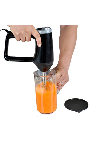 HengLong خلاط يدوي كهربائي غاطس بقوة 300 واط، سرعتان، شفرة من الفولاذ المقاوم...