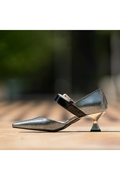 CONDUR by alexandru Women's Shoes Hourglass Heel Namira Argento - 37