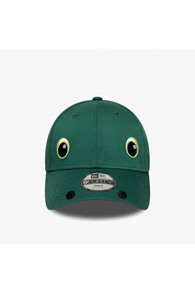 NEW ERA قبعة فيس 9فورتي إي إم جي للأطفال باللون الأخضر