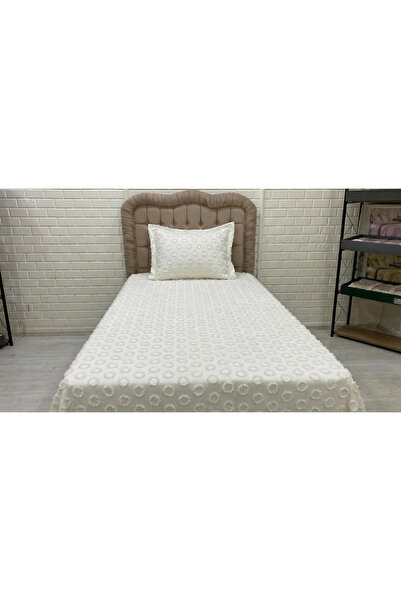 by acar home paris Turquoise-2 Single-Person 2-Piece Pique Set