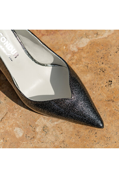 CONDUR by alexandru Women's Shoes Hourglass Heel Marta Argento - 37