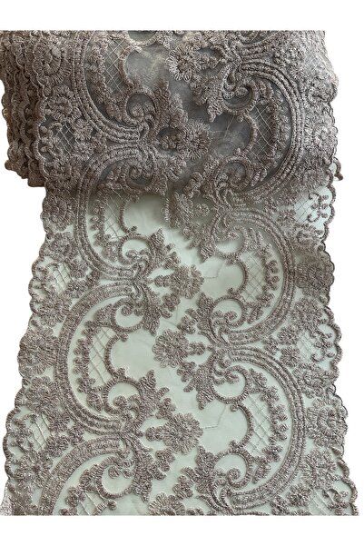 metsawear دانتيل بوليستر بلون أرجواني فاتح 5 أمتار