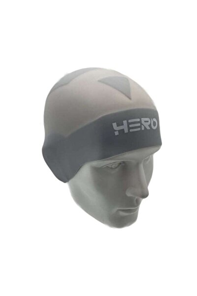 Hero Silicone swimming helmet Competition Gray