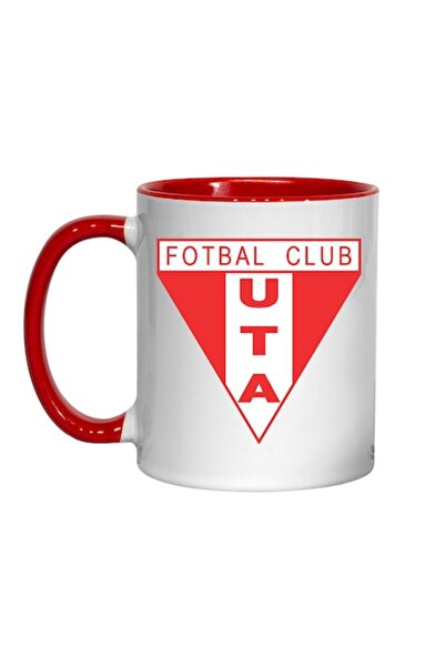 T&M Personalizare Cana personalizata - UTA Arad v3, rosu, 330 ml