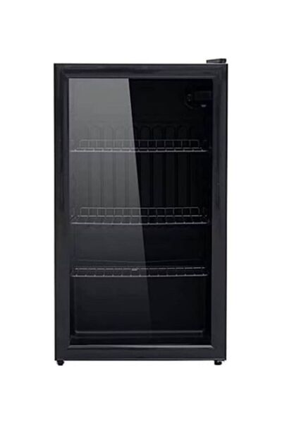 Dansat Glass Door Display Refrigerator 90 L D190SC Black