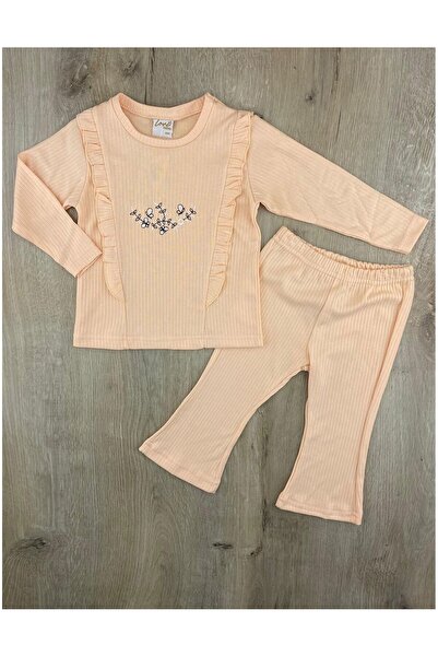 Minamino Max-Trd(1-4 Yaş) Çiçekli İspanyol Paça Mevsimlik Takım