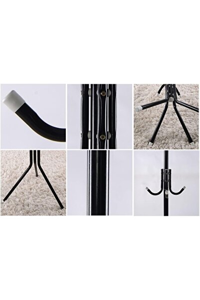 OEM Tree-type hanger, metallic, 175*45 cm. Black