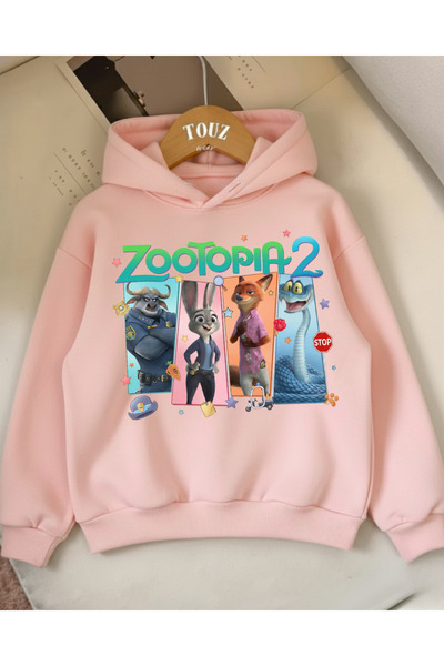 Touz Moda Young Zoo 3 Thread Thick Sweet Hoodie