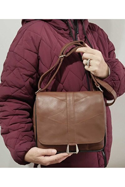 atter HAKİKİ DERİ ÖZEL TASARIM KADIN ÇANTA (24CM X 23CM