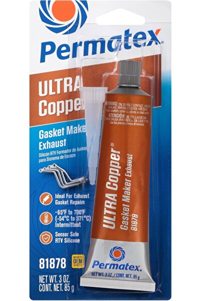Permatex Ultra Copper RTV Gasket Maker 85 g / 3 OZ