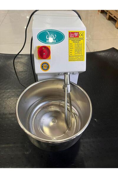 Dev Mikser PROFESYONEL HAMUR KARMA MAKİNASI 5 KG UN 3 LT SU 8 KG KAPASİTELİ