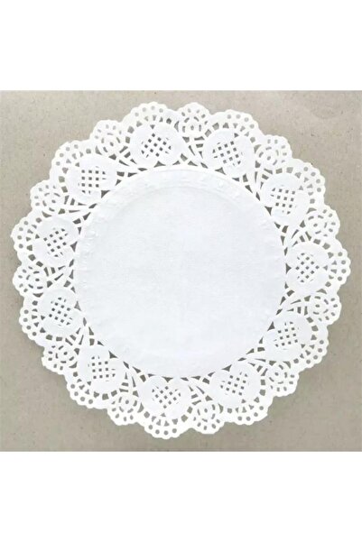 EFE PASTACILIK ورق دانتيل للتقديم 18 سم - 100 قطعة |   لتقديم الكيك والحلويات وتقديم الشاي والتغليف