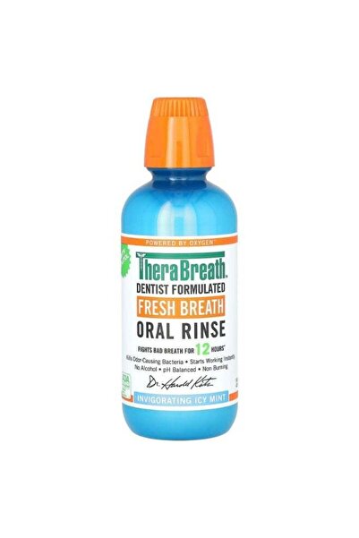 Thera Breath Therabreath Fresh Breath Oral Rinse, Invigorating Icy Mint, 16 f...