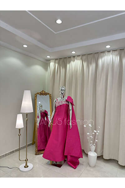 vanus fashion فستان سهرة طويل 3941