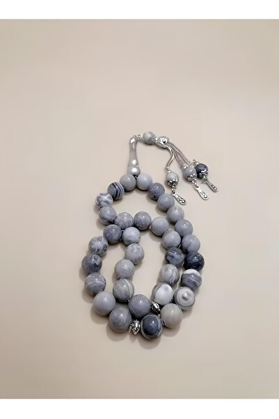 Nobrand 33 Natural Jade Prayer BeadsTasbih/10mm