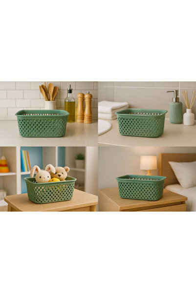 SİHİRLİ AYAKLAR Domi Organizer Basket Multi-Purpose Organizer Basket 28X22Cm 7Lt Bpa Free