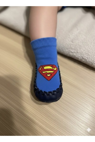 stoks toys Children's Moccasin Socks Booties Slippers - Non-Slip Home & Kinde...