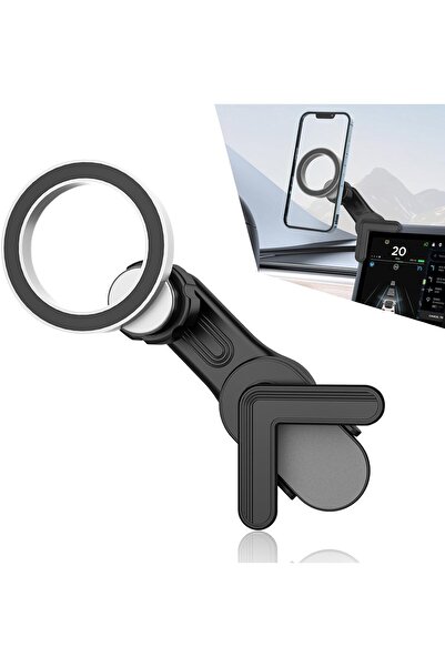 Generic حامل هاتف للسيارة يُثبّت على لوحة القيادة - مغناطيسي، سهل التركيب، مق...