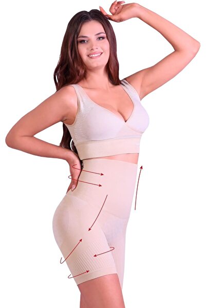 Sankom Patent Cooling Effect Short Shaper - High Waist Body Shaper Shorts