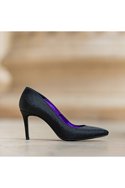 CONDUR by alexandru Pantofi Stiletto Adele Puntine Negre