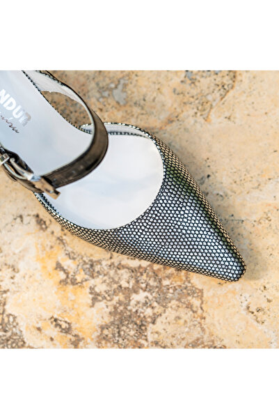 CONDUR by alexandru Women's Shoes Hourglass Heel Namira Argento - 37