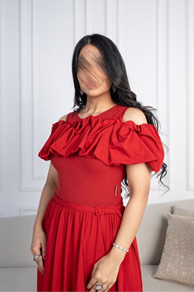 SELSAL soft midi dress