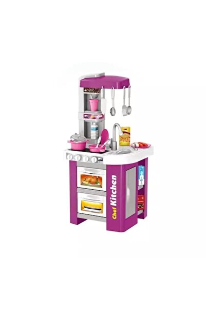 OEM Multifunctional children's kitchen with accessories, purple