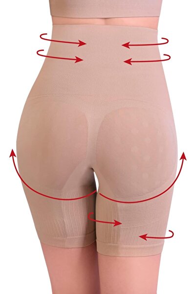 Sankom Patent Classic Shaper - Women's Thigh Slimmer (XL, Beige)