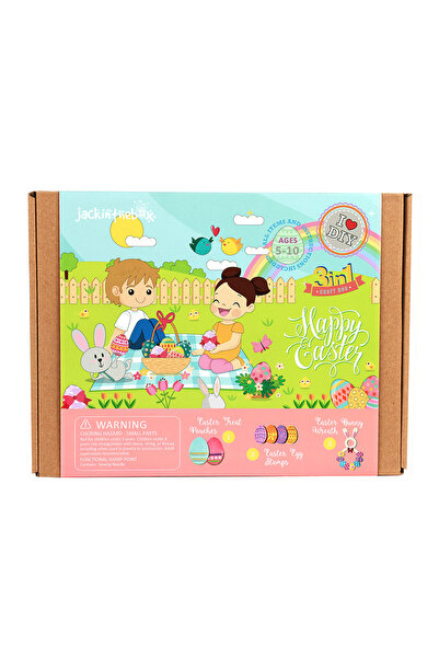 jack in the box Kit de lucru 3 în 1 pentru Paște Fericit