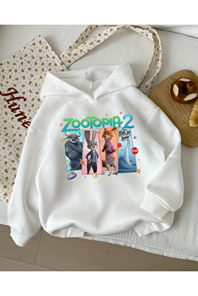 Touz Moda Young Zoo 3 Thread Thick Sweet Hoodie