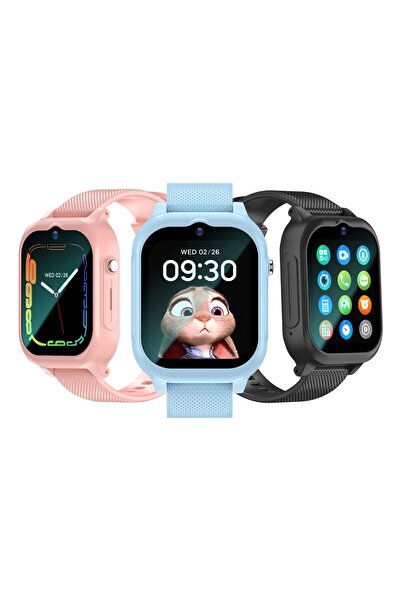 YMS ELEKTRONİK HX Kids 4G Max Sim Kartlı Harvox Akıllı Çocuk Saati Gps Konum ...